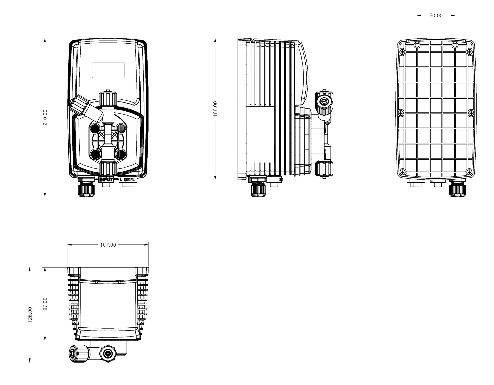 Solenoiddriven dosing pumps Emec Dosing pumps and Disinfection systems