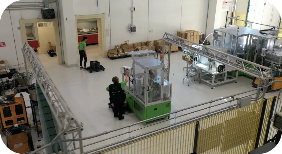 Automated Assembly of Fuel Injection Filters